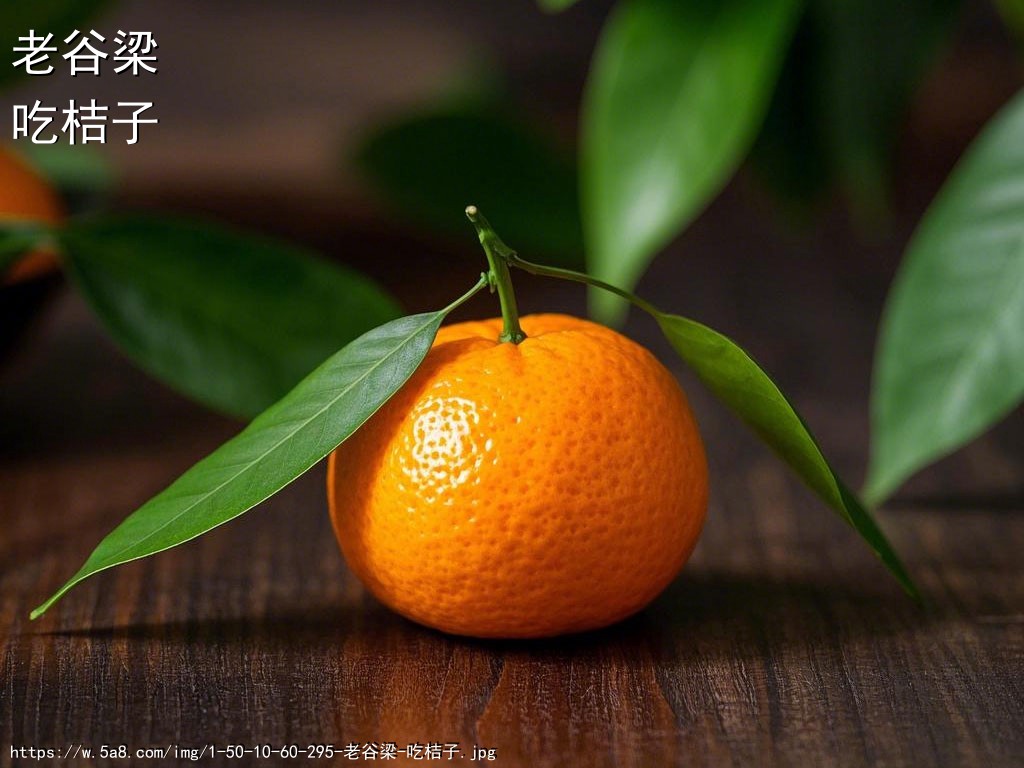 老谷梁吃桔子搞笑图片