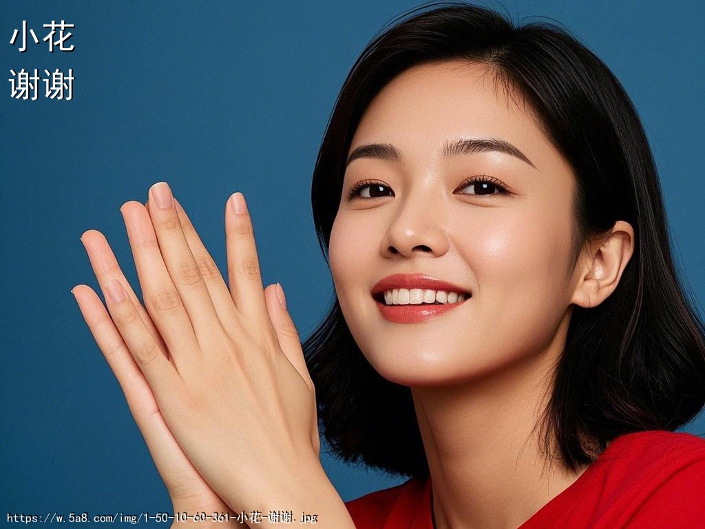 小花谢谢搞笑图片