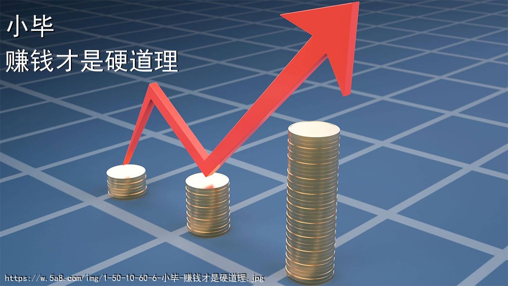 小毕赚钱才是硬道理搞笑图片