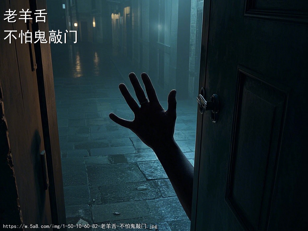 老羊舌不怕鬼敲门搞笑图片