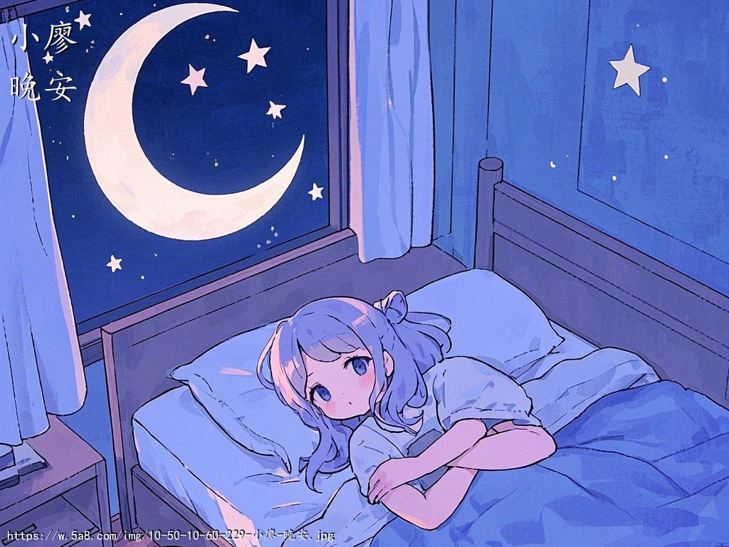 小廖晚安搞笑图片