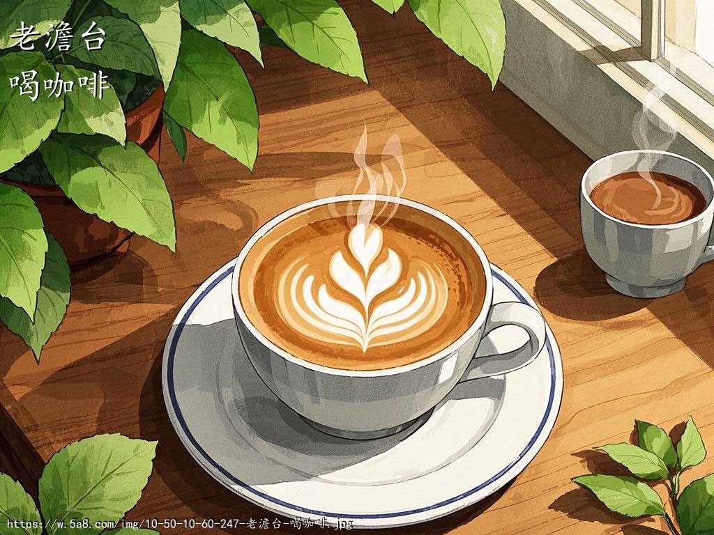 老澹台喝咖啡搞笑图片