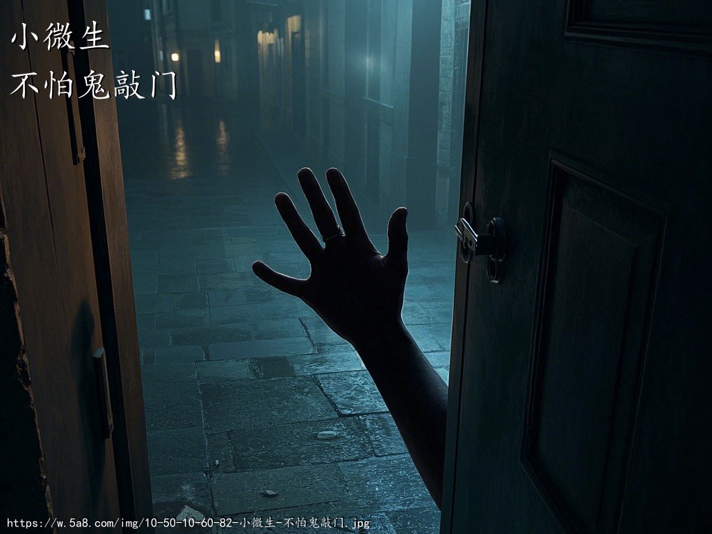 小微生不怕鬼敲门搞笑图片