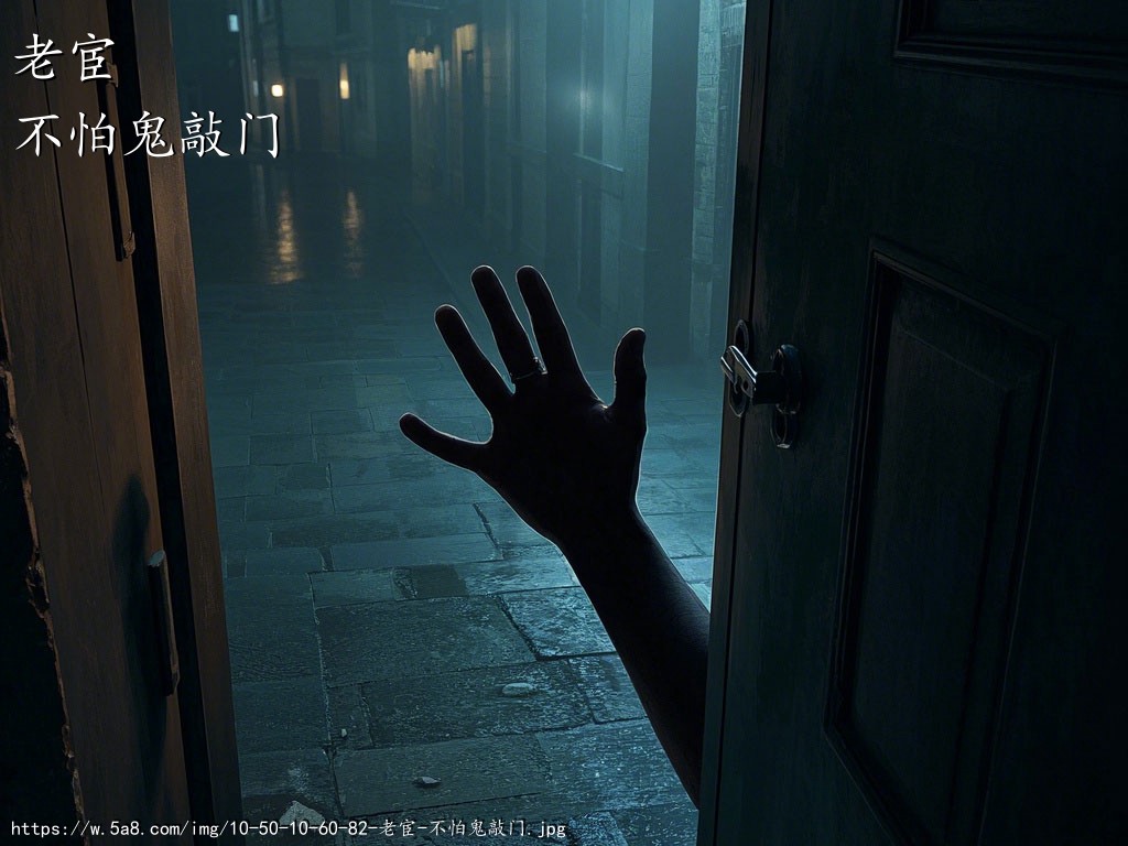 老宦不怕鬼敲门搞笑图片