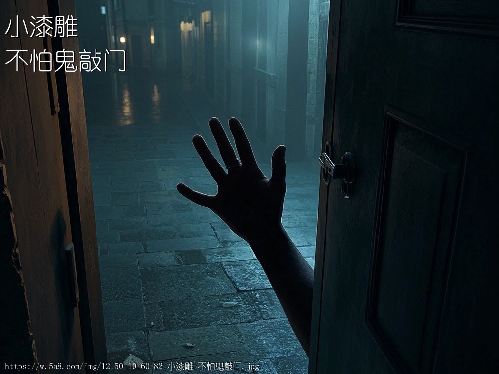 小漆雕不怕鬼敲门搞笑图片