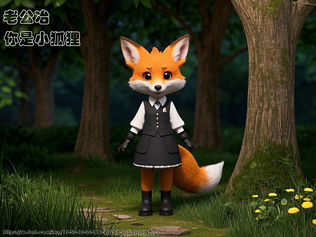 老公冶你是小狐狸搞笑图片