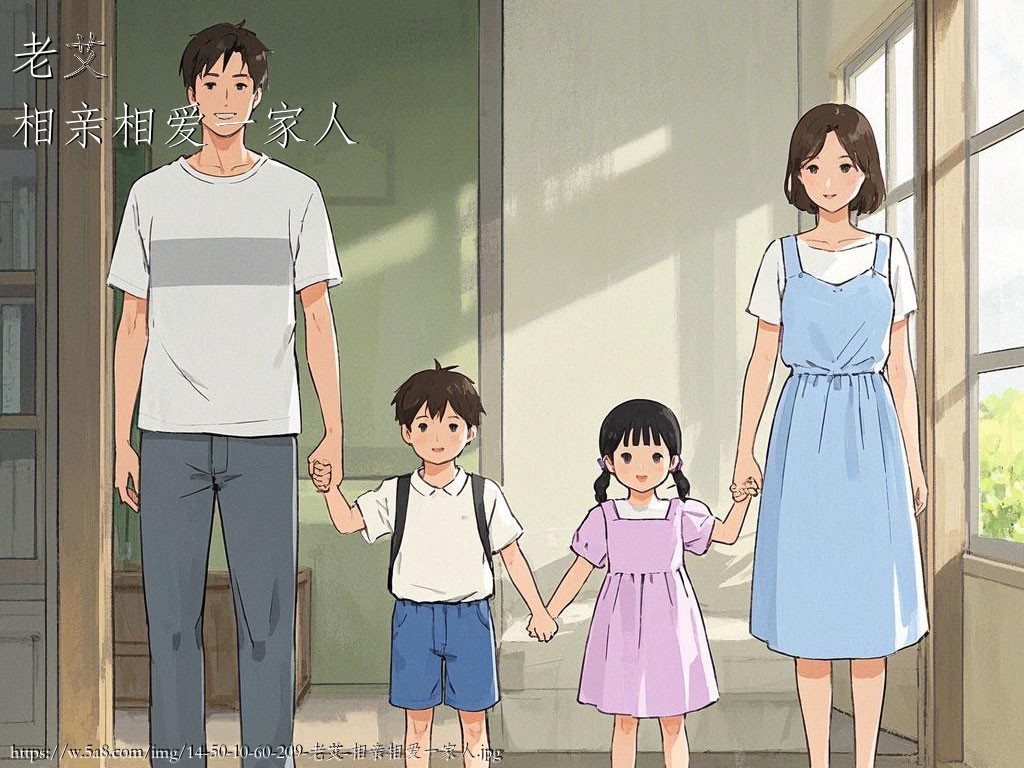 老艾相亲相爱一家人搞笑图片