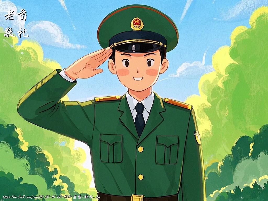 老荀敬礼搞笑图片