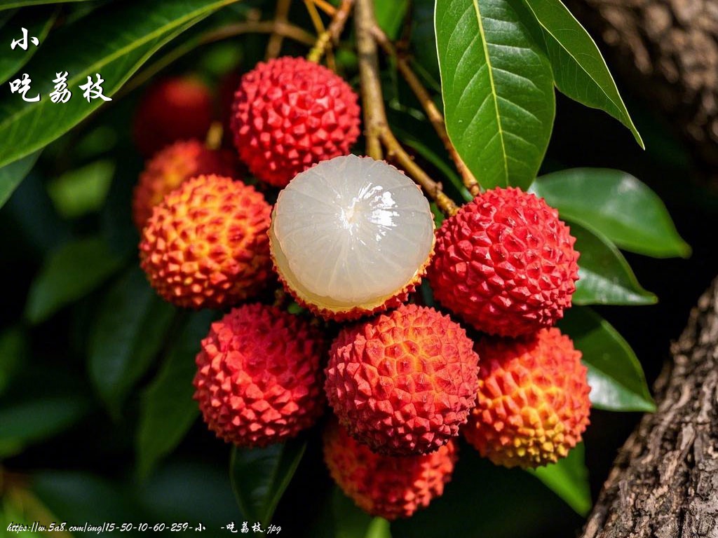 小欎吃荔枝搞笑图片