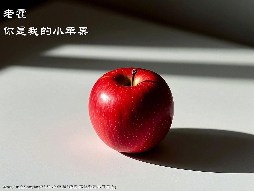 老霍你是我的小苹果搞笑图片