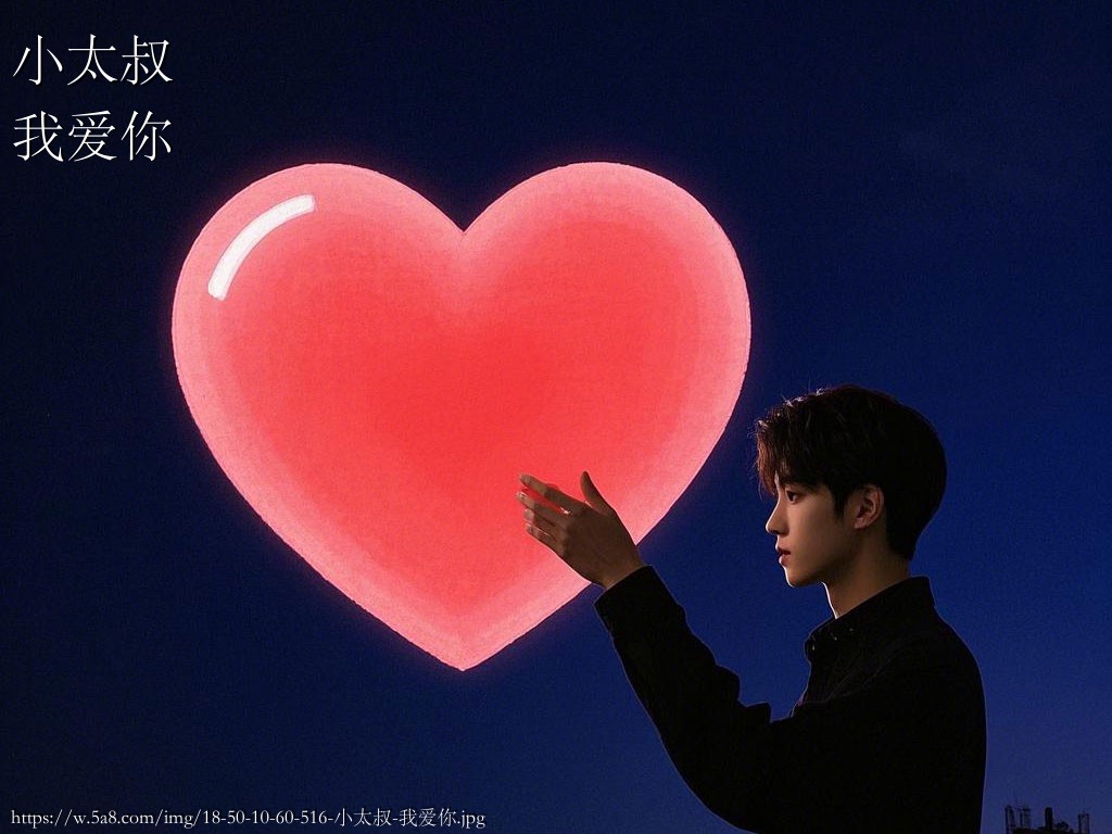 小太叔我爱你搞笑图片