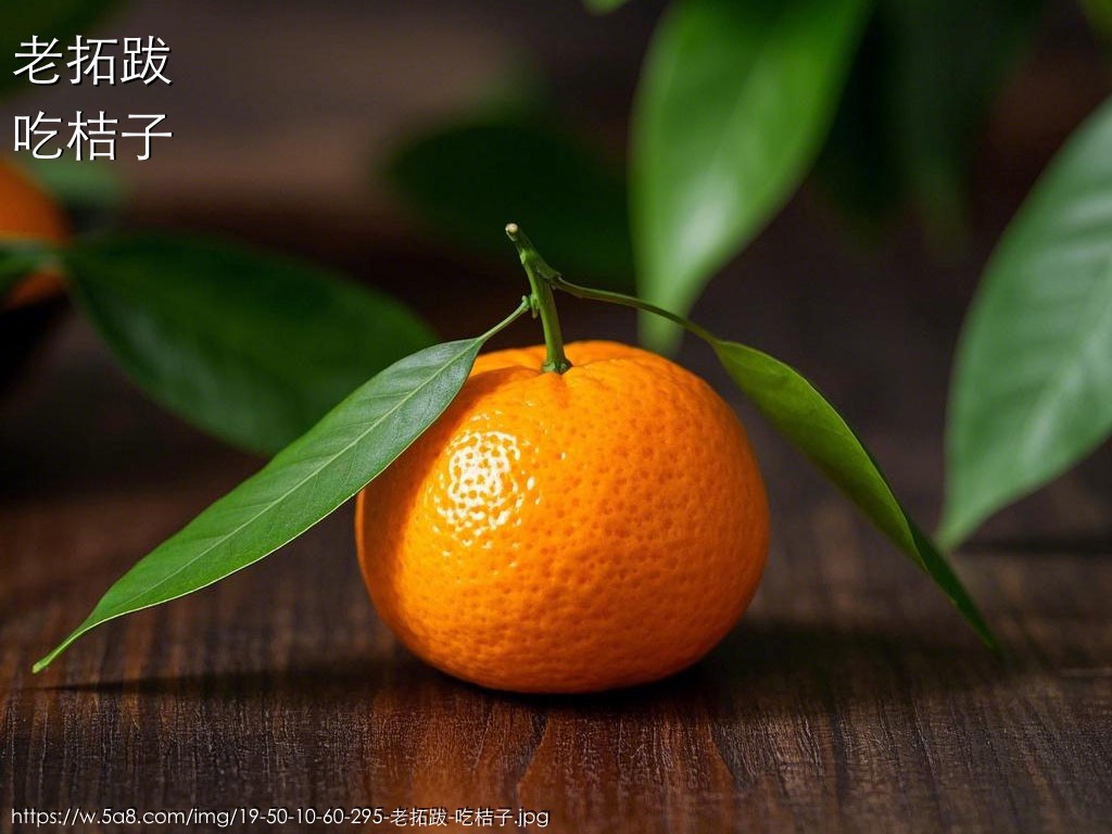 老拓跋吃桔子搞笑图片