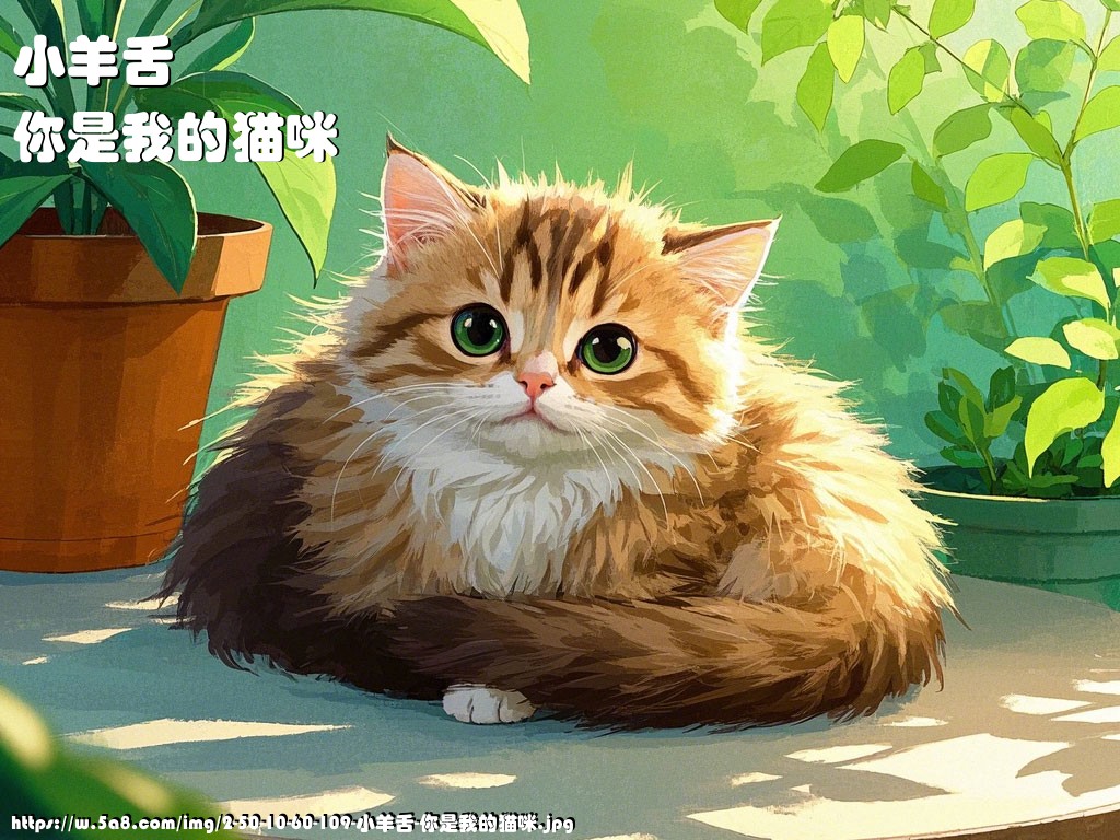 小羊舌你是我的猫咪搞笑图片