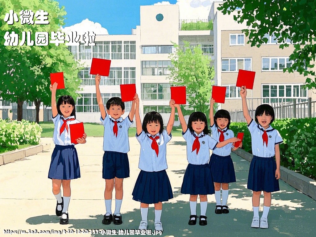 小微生幼儿园毕业啦搞笑图片
