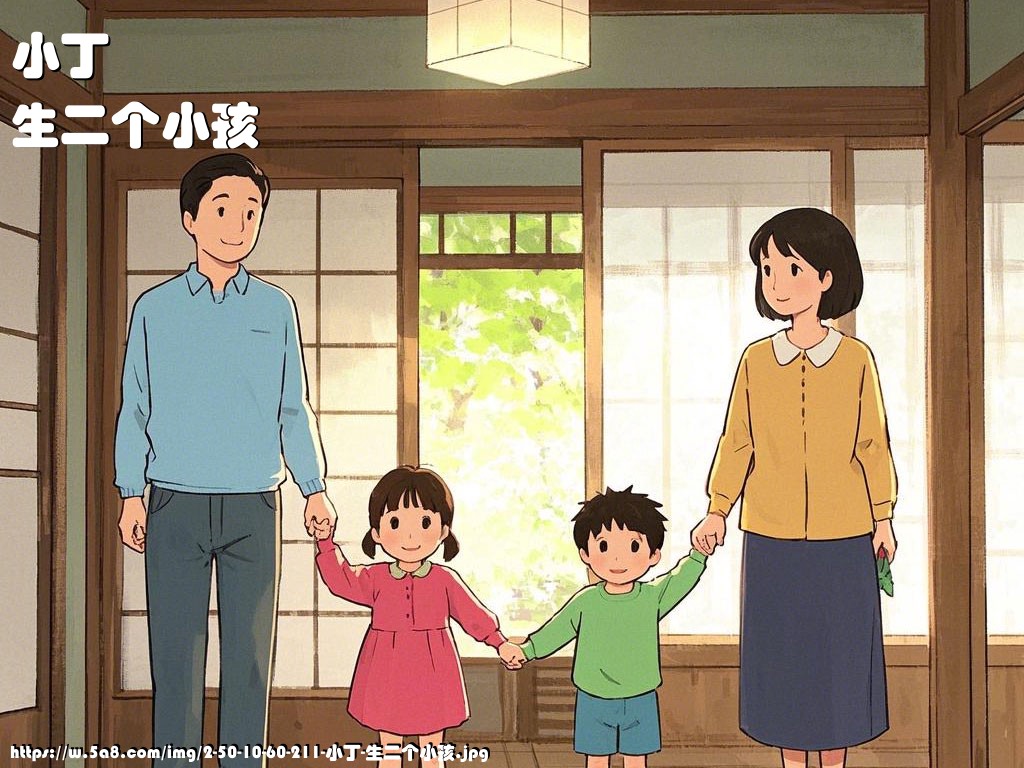 小丁生二个小孩搞笑图片