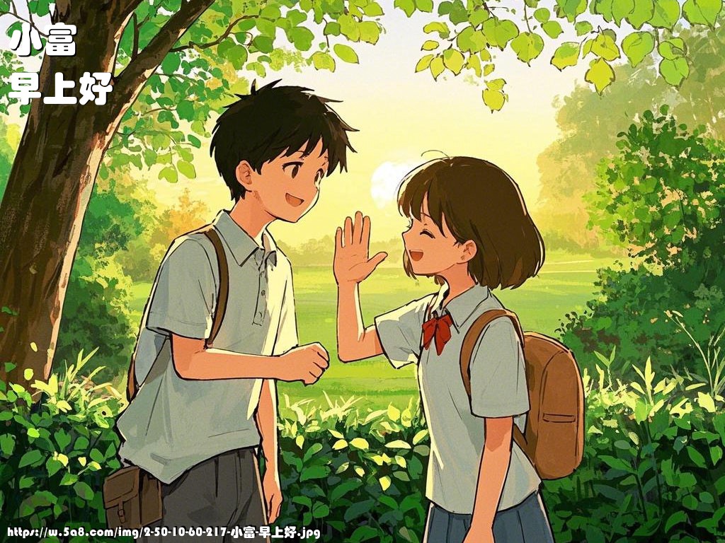 小富早上好搞笑图片