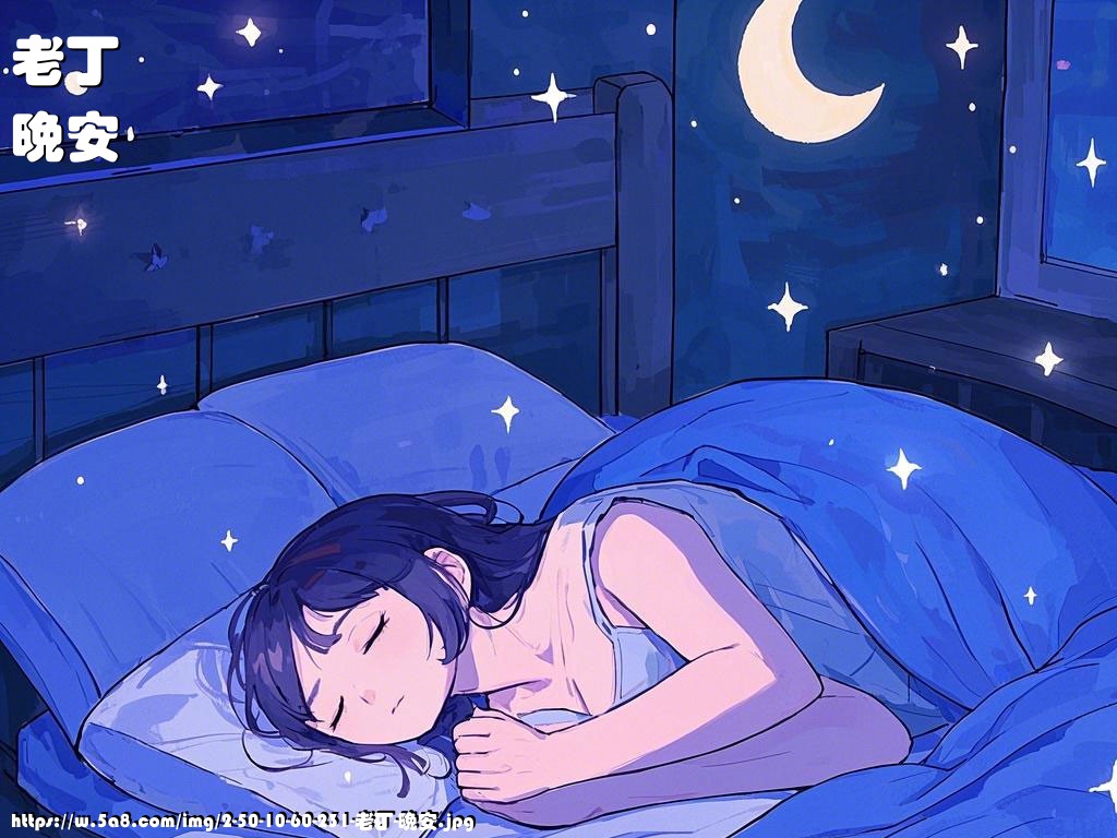 老丁晚安搞笑图片