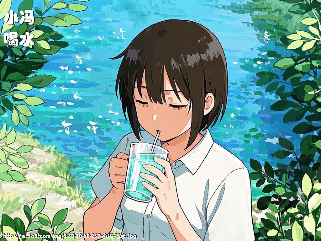 小冯喝水搞笑图片