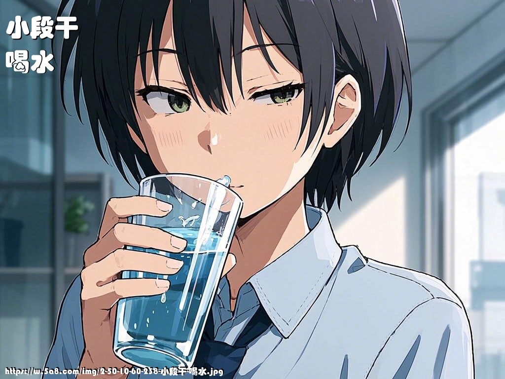 小段干喝水搞笑图片