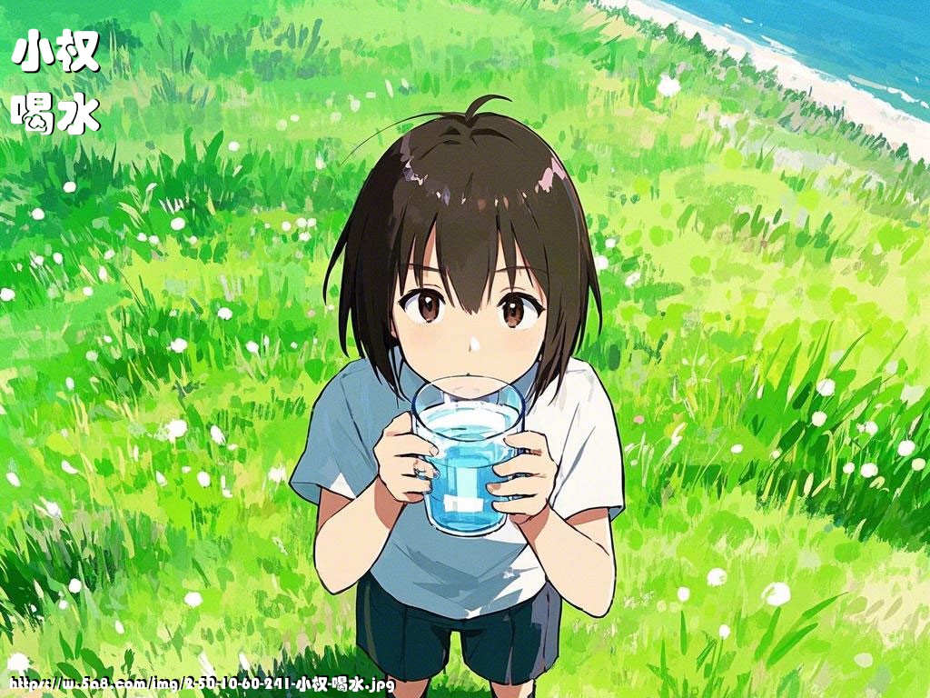 小权喝水搞笑图片