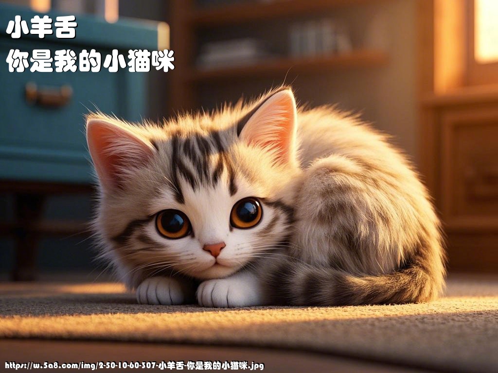 小羊舌你是我的小猫咪搞笑图片