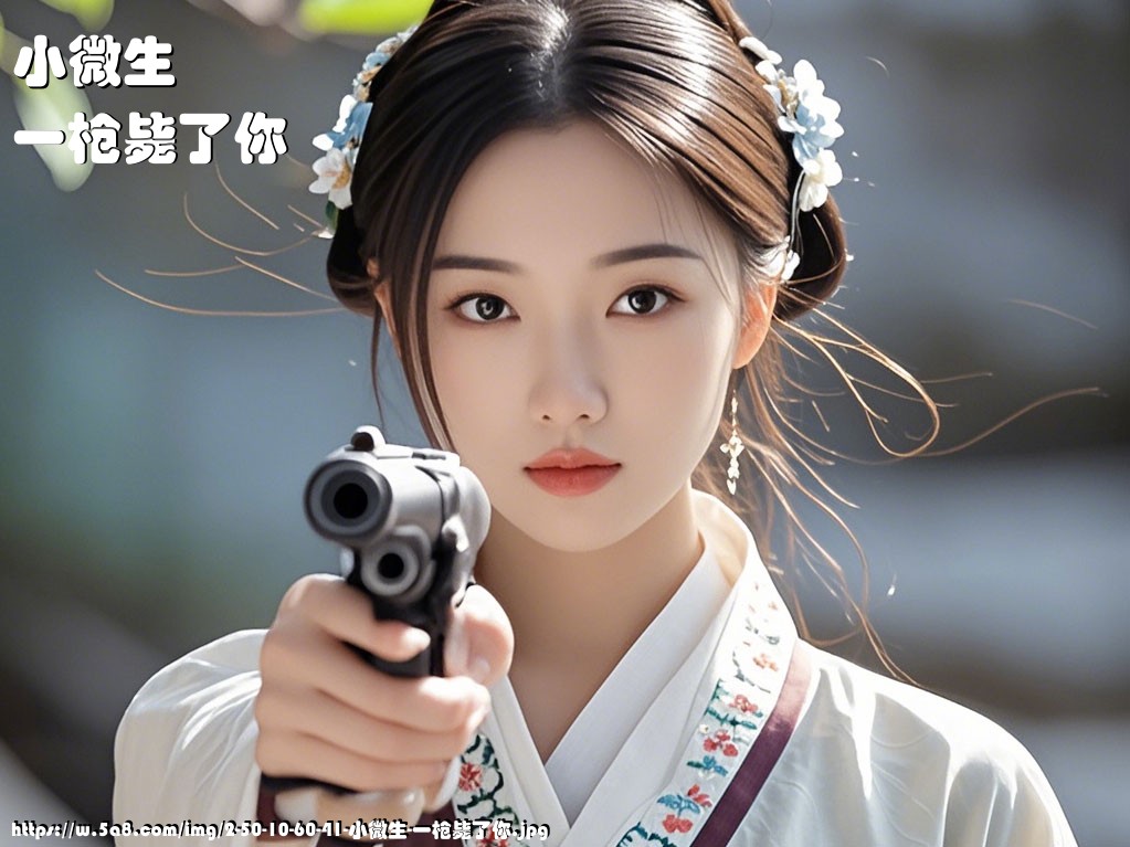 小微生一枪毙了你搞笑图片