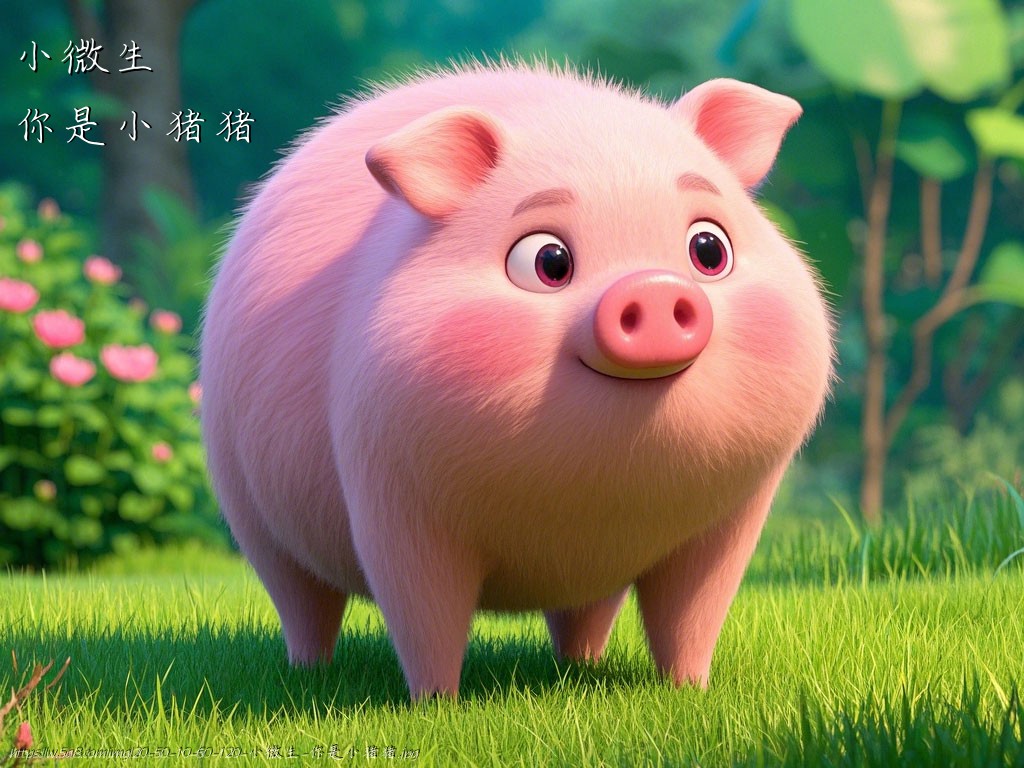 小微生你是小猪猪搞笑图片