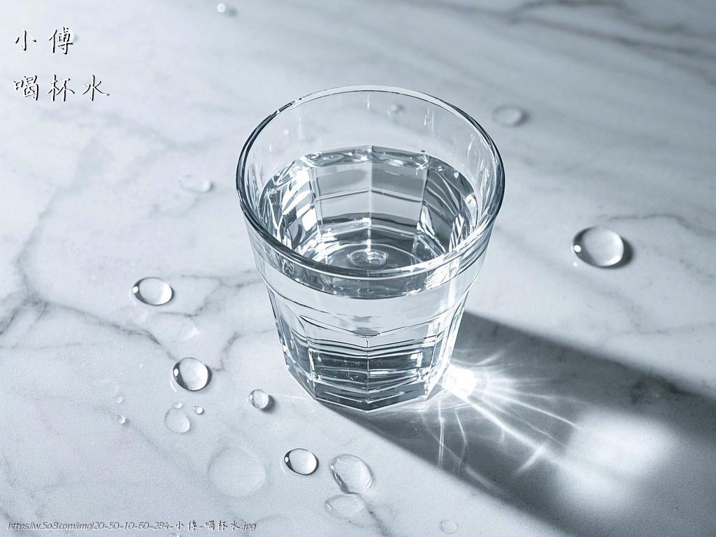小傅喝杯水搞笑图片