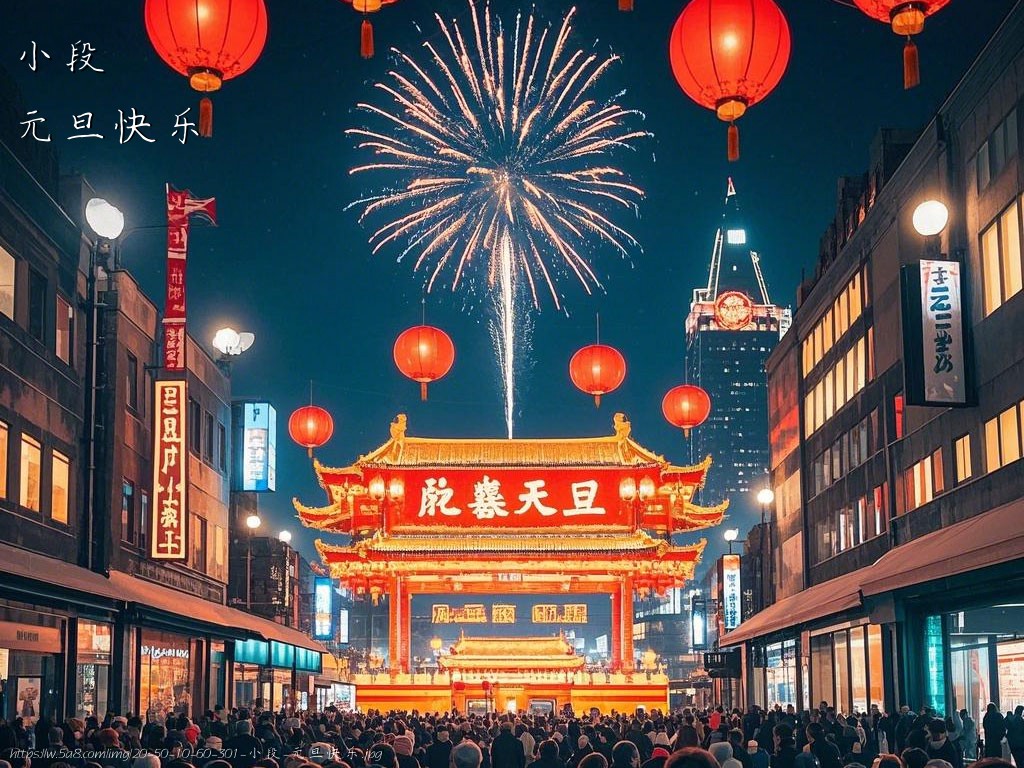 小段元旦快乐搞笑图片