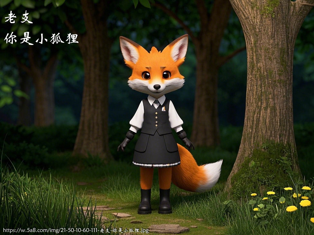 老支你是小狐狸搞笑图片