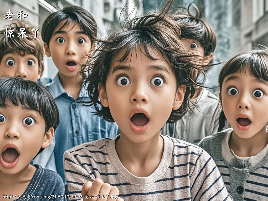 老和惊呆了搞笑图片