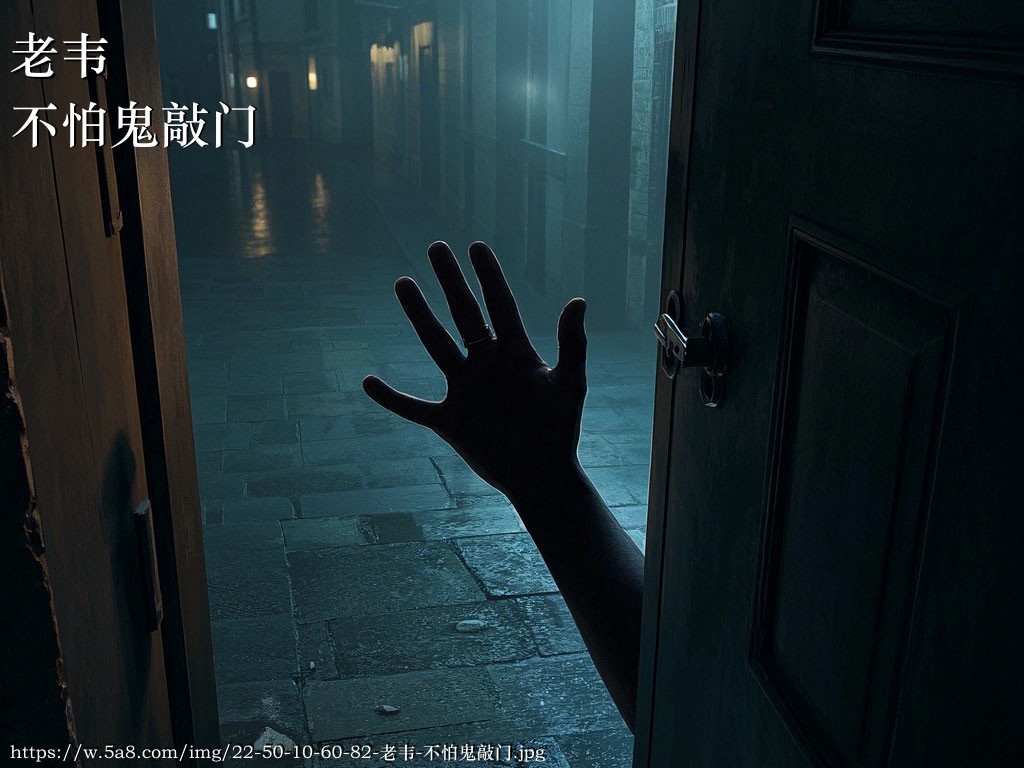 老韦不怕鬼敲门搞笑图片