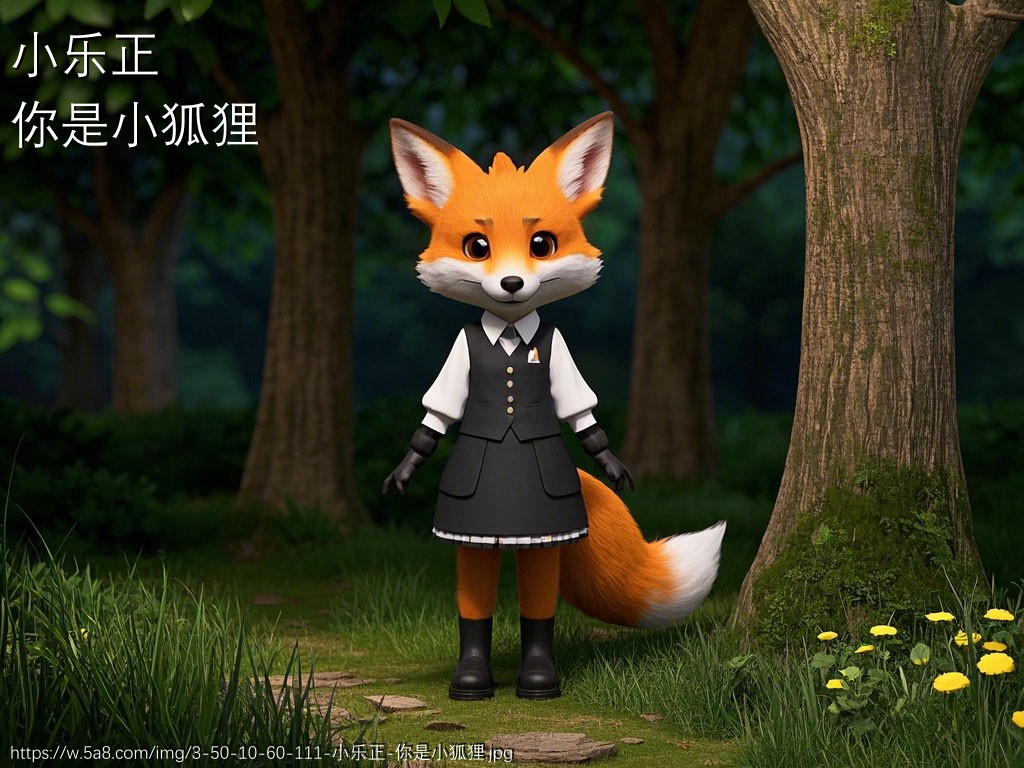 小乐正你是小狐狸搞笑图片