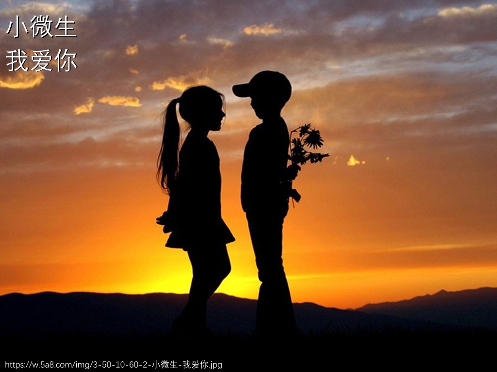 小微生我爱你搞笑图片