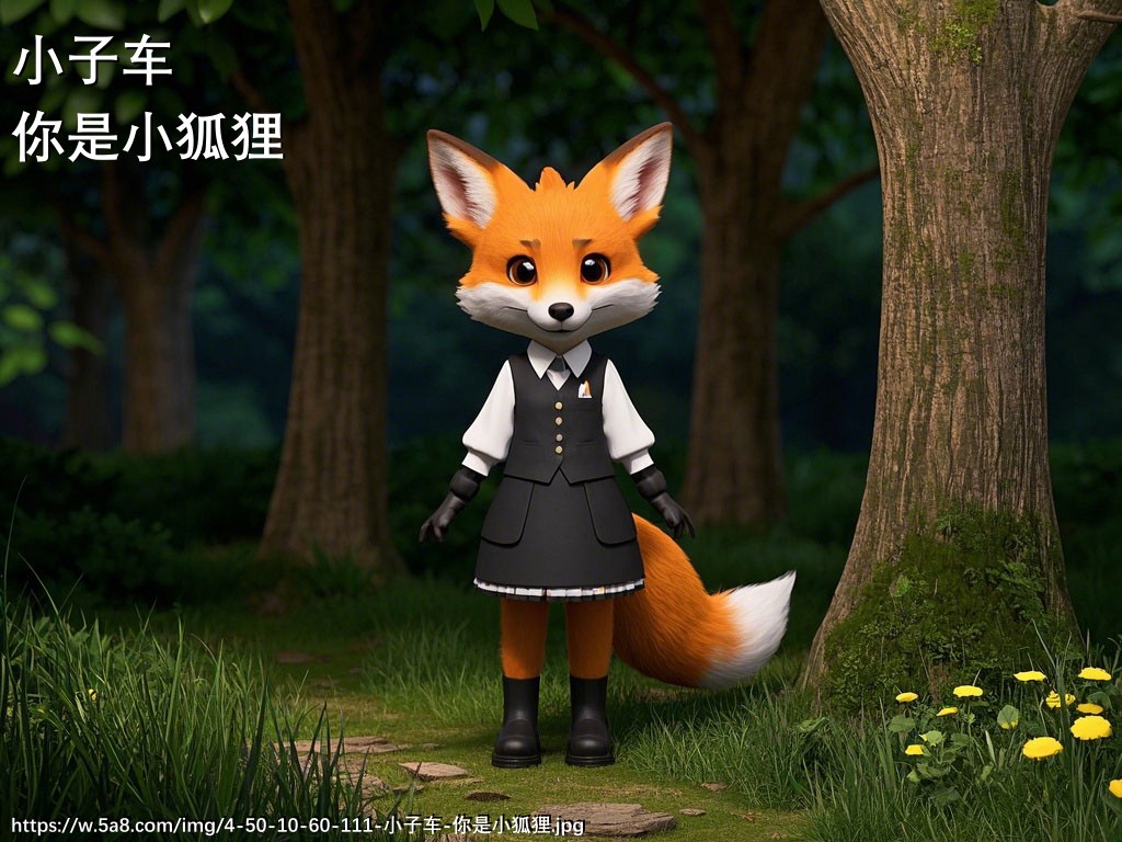 小子车你是小狐狸搞笑图片