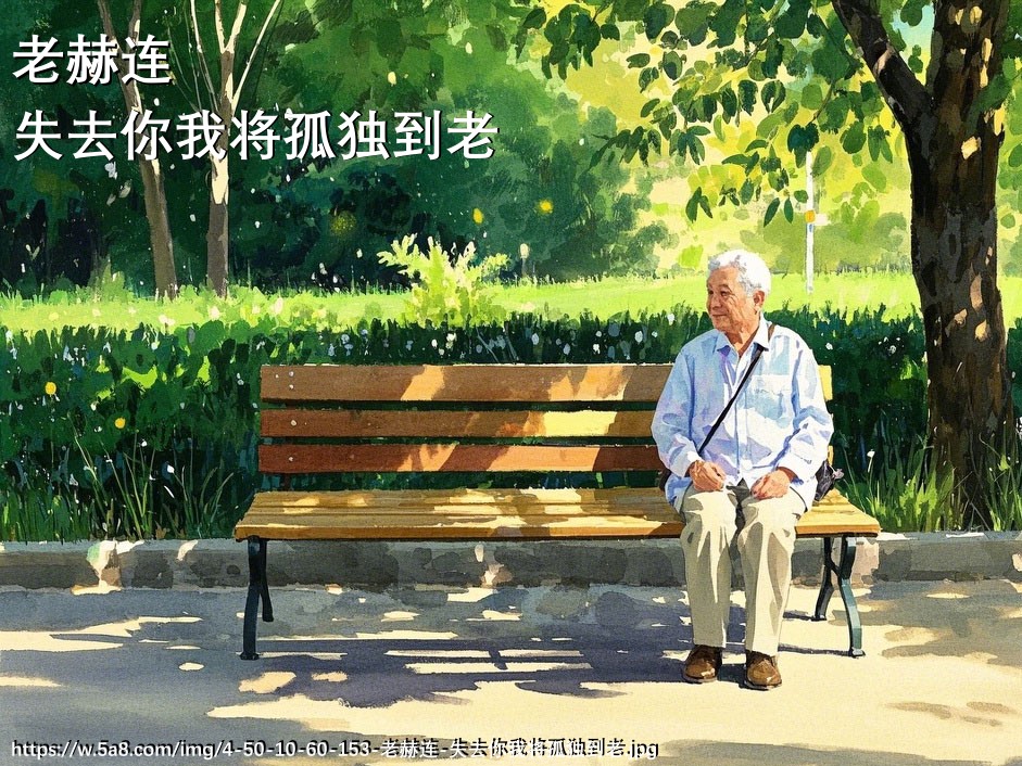 老赫连失去你我将孤独到老搞笑图片