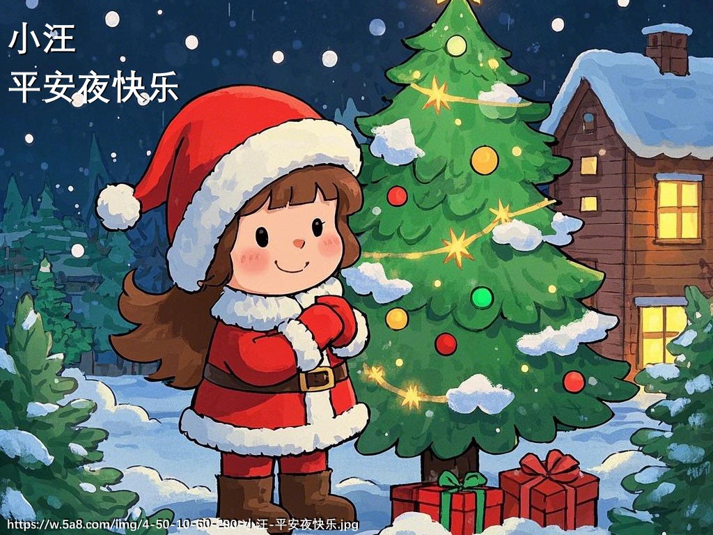 小汪平安夜快乐搞笑图片