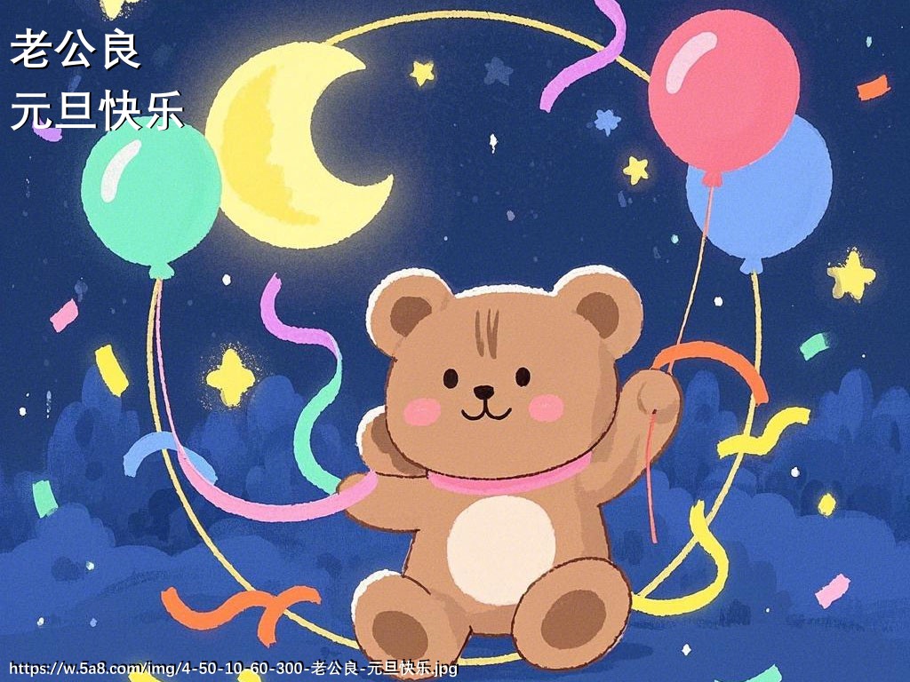 老公良元旦快乐搞笑图片