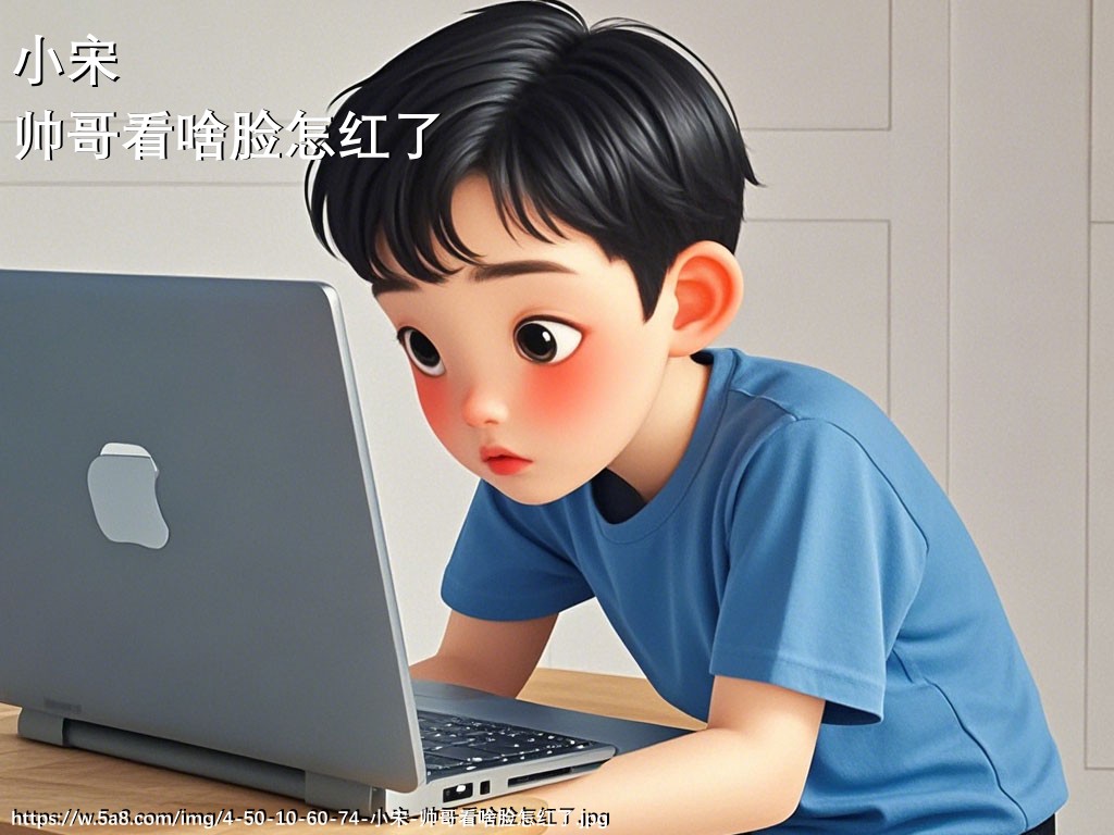 小宋帅哥看啥脸怎红了搞笑图片