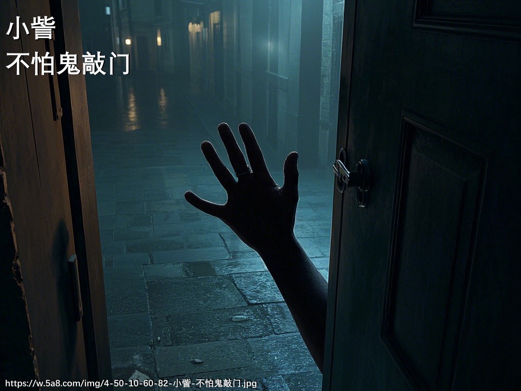 小訾不怕鬼敲门搞笑图片