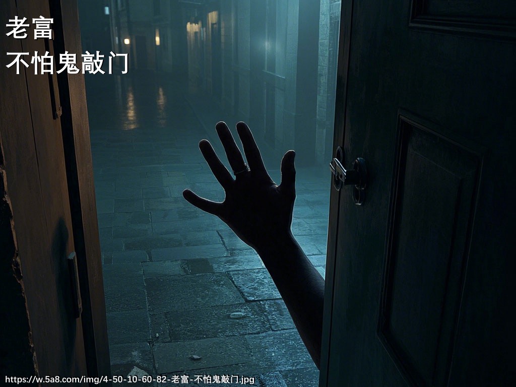 老富不怕鬼敲门搞笑图片