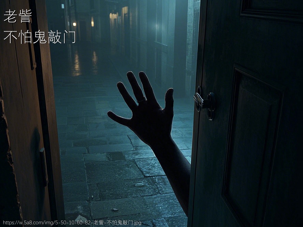老訾不怕鬼敲门搞笑图片