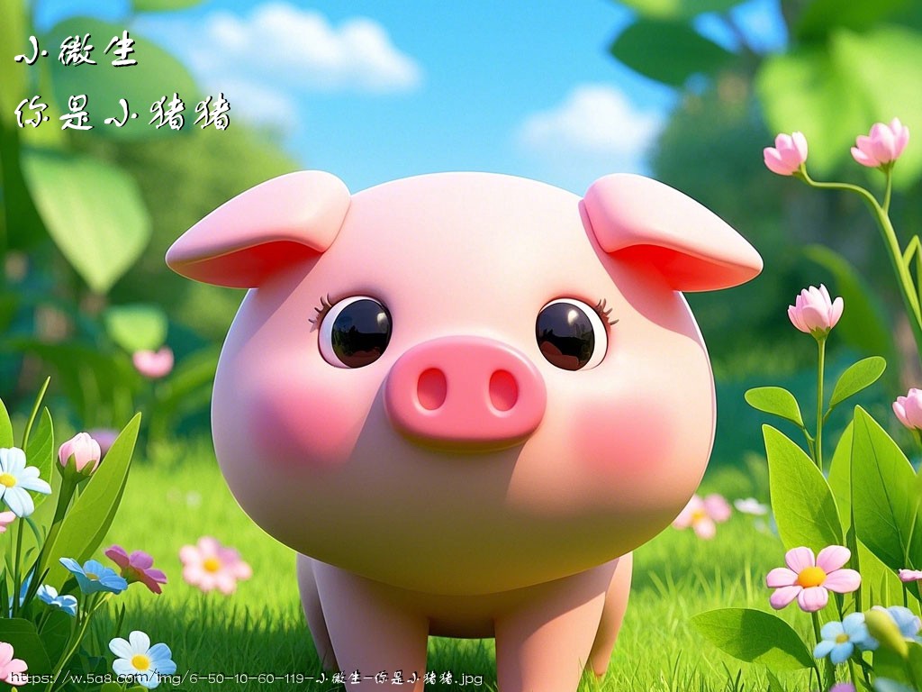小微生你是小猪猪搞笑图片