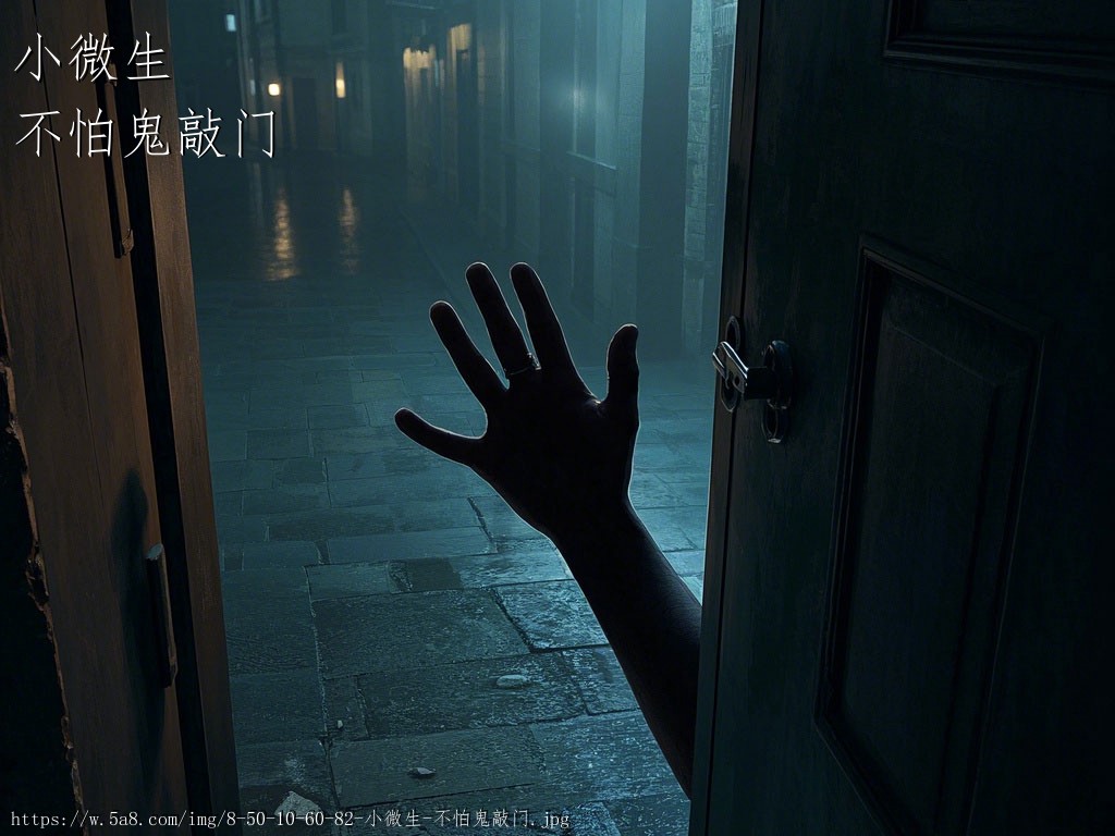 小微生不怕鬼敲门搞笑图片