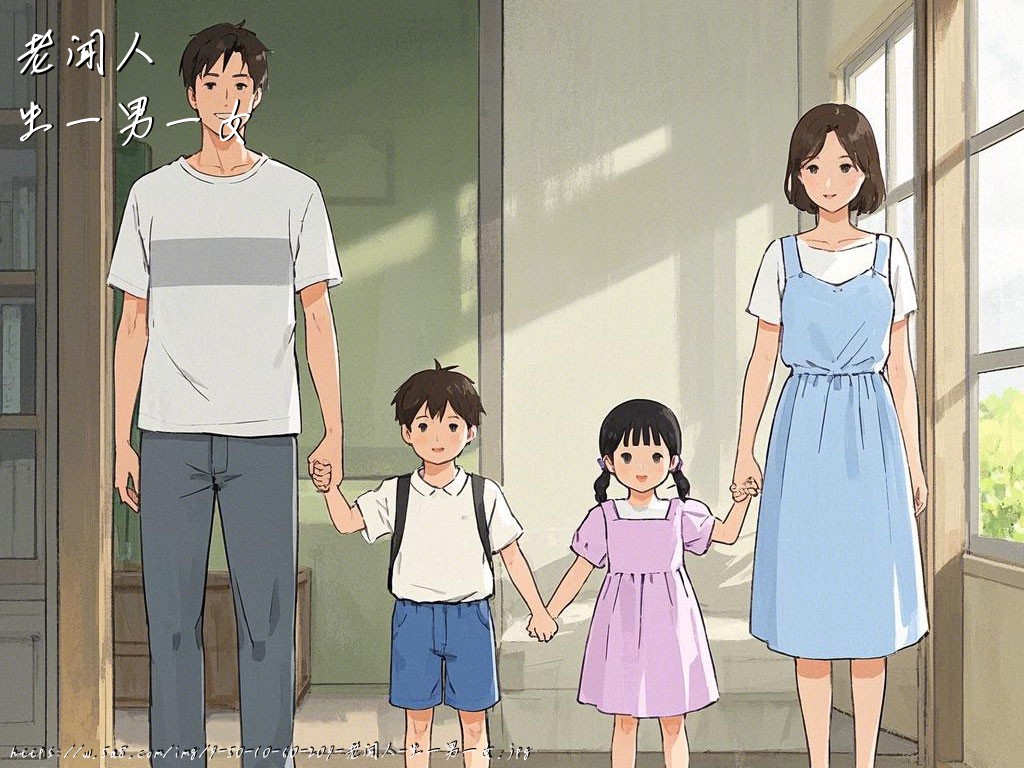 老闻人生一男一女搞笑图片