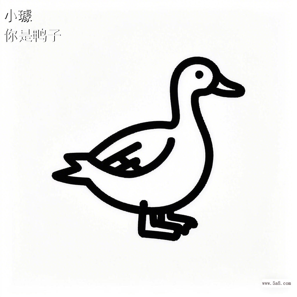 你是鸭子小璩搞笑图片