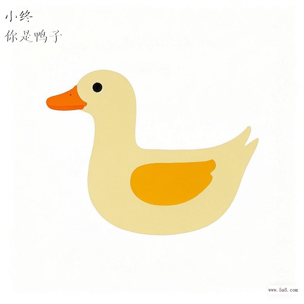 你是鸭子小终搞笑图片