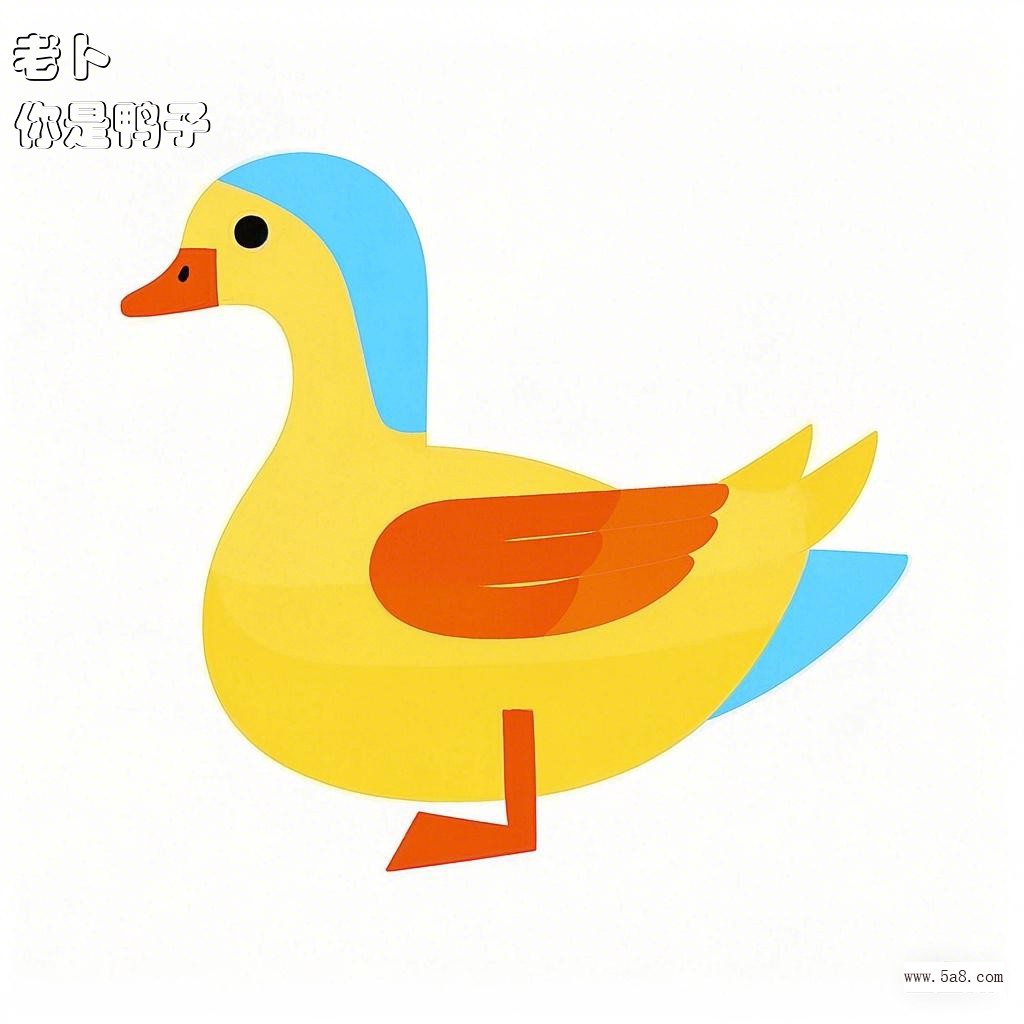 你是鸭子老卜搞笑图片