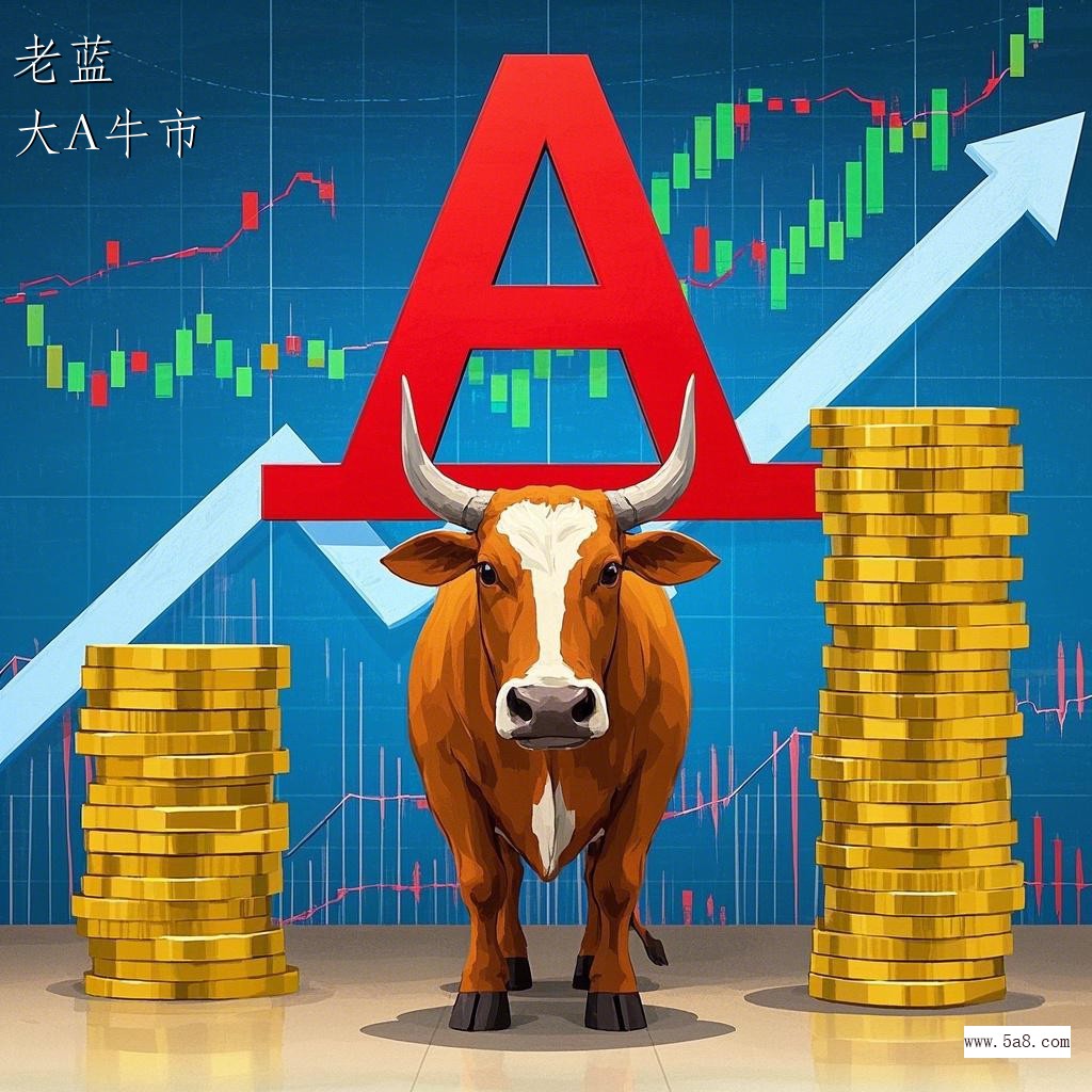 大A牛市老蓝搞笑图片