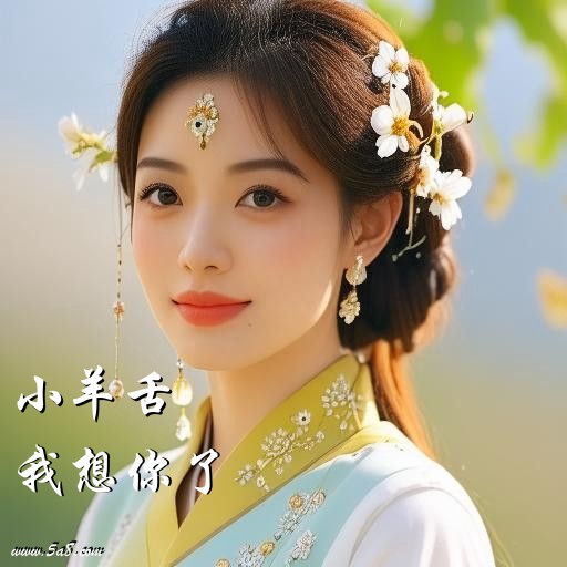 我想你了小羊舌搞笑图片